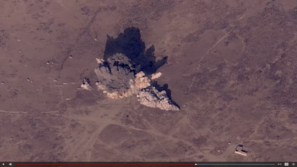 Iraqi Air Force Strikes Daesh Bed Down Location November 24, 2019