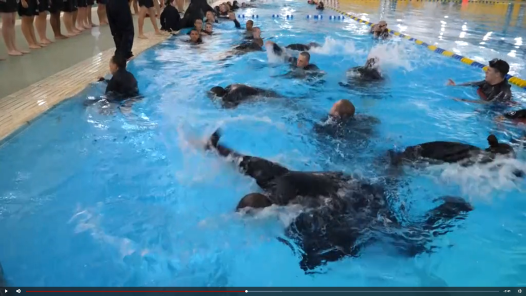 Navy Rtc Pool Navy ROTC New Student Introduction Gives Training in 5 Competencies