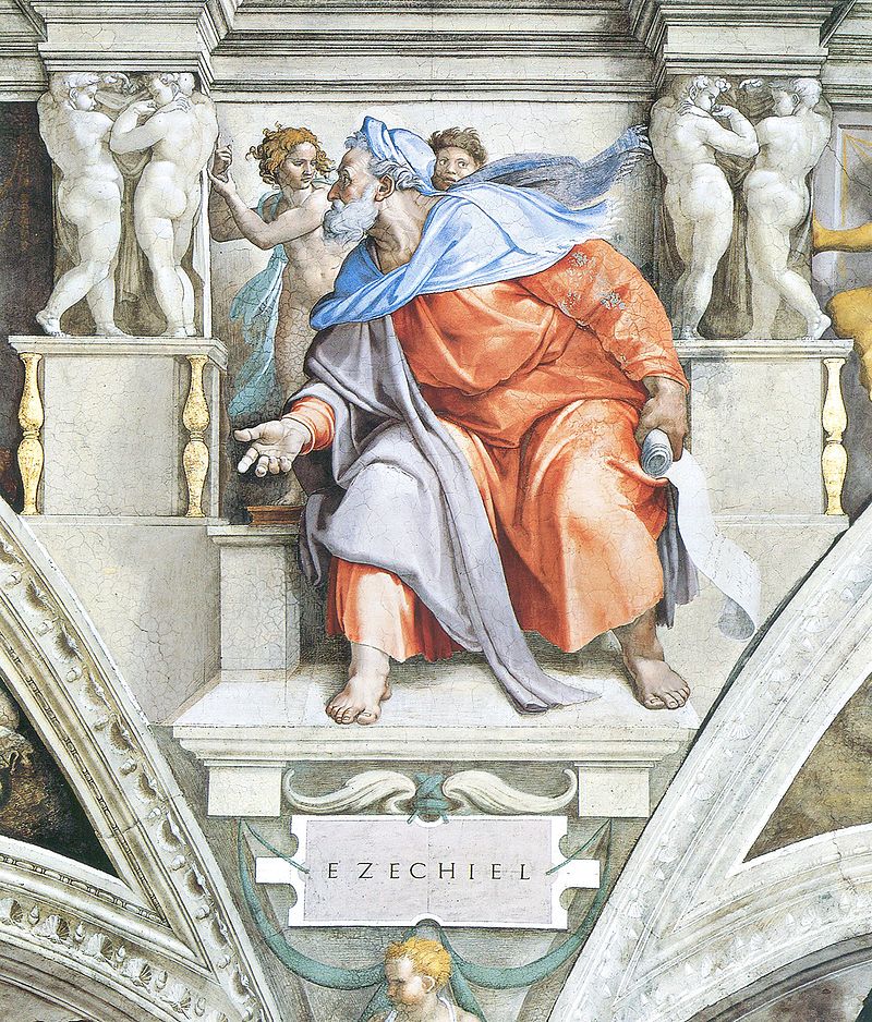 Ezekiel from the Sistine Chapel