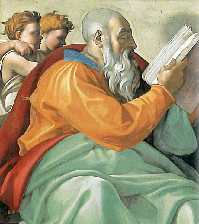 Zechariah from the Sistine Chapel