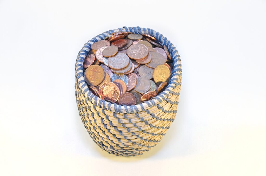 Coins in Basket